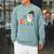 Kids Mung Bean Let's Sci Out Science Shirt Bean World Books Raglan Sleeve Sweatshirt Cardinal