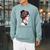 Lesen Is Sexy Goth Girl Books Raglan Sleeve Sweatshirt Cardinal