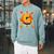 Letter G Initial Comic Book Vintage Matching Family Fun Raglan Sleeve Sweatshirt Cardinal