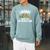 Library Art For Men Women Bookworm Reading Book Lovers Raglan Sleeve Sweatshirt Cardinal