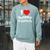 I Love Happy Endings Massage Book Reader Idea T-Shirt Raglan Sleeve Sweatshirt Cardinal