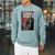 Marvel Comixology Old Man Quill Last Heist Comic Book Cover Raglan Sleeve Sweatshirt Cardinal