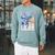 Marvel The Marvels Comic Book Cover 1 Raglan Sleeve Sweatshirt Cardinal