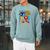 Marvel X-Men '97 Jean Grey Vintage Classic Comic Book Panels Raglan Sleeve Sweatshirt Cardinal