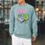 Matcha & Books Club Green Tea Latte Lovers Raglan Sleeve Sweatshirt Cardinal