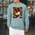 Melanin Queen Afro WomenEducated Reading Book History Raglan Sleeve Sweatshirt Cardinal