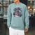 Morally Grey Book Club Floral Book Lover Graphic Raglan Sleeve Sweatshirt Cardinal