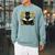 Mystic Cat With Spell Book Candle Flowers Witchcore Men Women Kids Raglan Sleeve Sweatshirt Cardinal