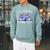 A New Chapter Begins Retired 2025 Floral Book Retirement Raglan Sleeve Sweatshirt Cardinal