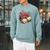 Open Book With Colorful Flowers For Readers Raglan Sleeve Sweatshirt Cardinal