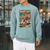 Patriot Boy America 250 July 4th 2026 Comic Book Style Shirt Raglan Sleeve Sweatshirt Cardinal
