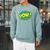 POW Vintage Superhero Comic Book Sound Effect Tshirt Raglan Sleeve Sweatshirt Cardinal