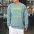 Proud Member Beach Book Club Retro Vintage Summer Bookish Raglan Sleeve Sweatshirt Cardinal