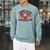 I Read Alotl Axolotl Retro Reading Books Lover Vintage Raglan Sleeve Sweatshirt Cardinal
