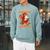 Read Be A Book Dragon Bookworm Raglan Sleeve Sweatshirt Cardinal