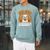 Read More Books Booooks Ghost Pumpkin Cute Teacher Halloween Raglan Sleeve Sweatshirt Cardinal
