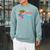 I Read Books And I Know Things Raglan Sleeve Sweatshirt Cardinal