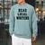 Read Local Author Support Independent Writers Indie Books Raglan Sleeve Sweatshirt Cardinal