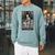 The Reader – Gothic Book Lover Dark Academia Premium Tri-Blend Raglan Sleeve Sweatshirt Cardinal