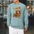 Reading Fox My Weekend Is Fully Booked Book Lover Raglan Sleeve Sweatshirt Cardinal
