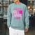 Reading Reader Crazy Book Lady English Teacher Raglan Sleeve Sweatshirt Cardinal