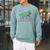Readsaurus Reader Book Tyrannosaurus T-Rex Dinosaur Jurassic Raglan Sleeve Sweatshirt Cardinal