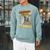 Retro Basketball Player Comic Book Style Dunker Graphic Raglan Sleeve Sweatshirt Cardinal