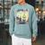 Retro Vintage Distressed Comic Book Humor Original Print Raglan Sleeve Sweatshirt Cardinal