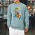 This Is How I Roll Rainbow Book Cart Queer Bookish Raglan Sleeve Sweatshirt Cardinal