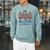 San Francisco Cat Golden Gate Bridge Book Lover Raglan Sleeve Sweatshirt Cardinal