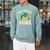 Save Earth It´s Only Planet With Books Reading Earth Day Raglan Sleeve Sweatshirt Cardinal