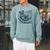 Schnauzer Hammock Reading Book Schnauzer Glasses Raglan Sleeve Sweatshirt Cardinal