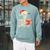 Skeleton Reading Book Christmas Teacher Librarian Book Lover Raglan Sleeve Sweatshirt Cardinal