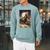 Star Wars The Book Of Boba Fett Combat Pose Portrait Raglan Sleeve Sweatshirt Cardinal