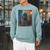 Star Wars The Book Of Boba Fett Fennec Shand Portrait Raglan Sleeve Sweatshirt Cardinal