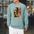 Star Wars The Book Of Boba Fett Outlaw Color Pop Raglan Sleeve Sweatshirt Cardinal