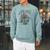 Star Wars The Book Of Boba Fett Retro Poster V-2 Raglan Sleeve Sweatshirt Cardinal