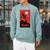 Star Wars The Book Of Boba Fett Vintage Poster Raglan Sleeve Sweatshirt Cardinal