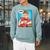 Tea Pop Art Comic Book Cartoon Tea Party Tea Lover Drinking Raglan Sleeve Sweatshirt Cardinal