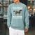 That's What I Do I Read Books And Ride Horses & Know Things Raglan Sleeve Sweatshirt Cardinal