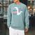 Threadless Grey Sky Chai Trans Book Pride Ghost Graphic Raglan Sleeve Sweatshirt Cardinal