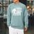 Never Underestimate Power Of Girl With Book Feminist Cute Raglan Sleeve Sweatshirt Cardinal