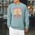 Unearth a Story 2026 Summer Reading Program Flowers Book Raglan Sleeve Sweatshirt Cardinal