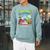 Unearth A Story Dinosaur Books Summer Reading 2026 Raglan Sleeve Sweatshirt Cardinal