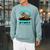 Unearth A Story At The Library Dinosaur Reading Raglan Sleeve Sweatshirt Cardinal