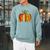 Vintage Book Pumpkin Autumn Fall Librarians Bookworm Teacher Raglan Sleeve Sweatshirt Cardinal