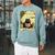 Vintage Japanese Cat Book Lovers Librarian Cat Dad Teacher Raglan Sleeve Sweatshirt Cardinal