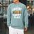 Vintage The Library Librarian Book Reading Raglan Sleeve Sweatshirt Cardinal