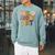 Wild About Art Books Animal Safari Children's Art Teacher Raglan Sleeve Sweatshirt Cardinal