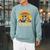 Wild About Reading Cheetah Book Leopard Print Kids Boys Girl Raglan Sleeve Sweatshirt Cardinal